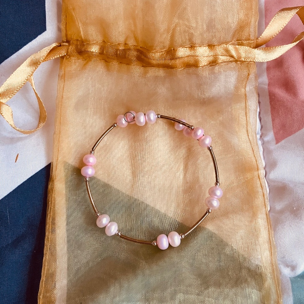Pearl wrap bracelet